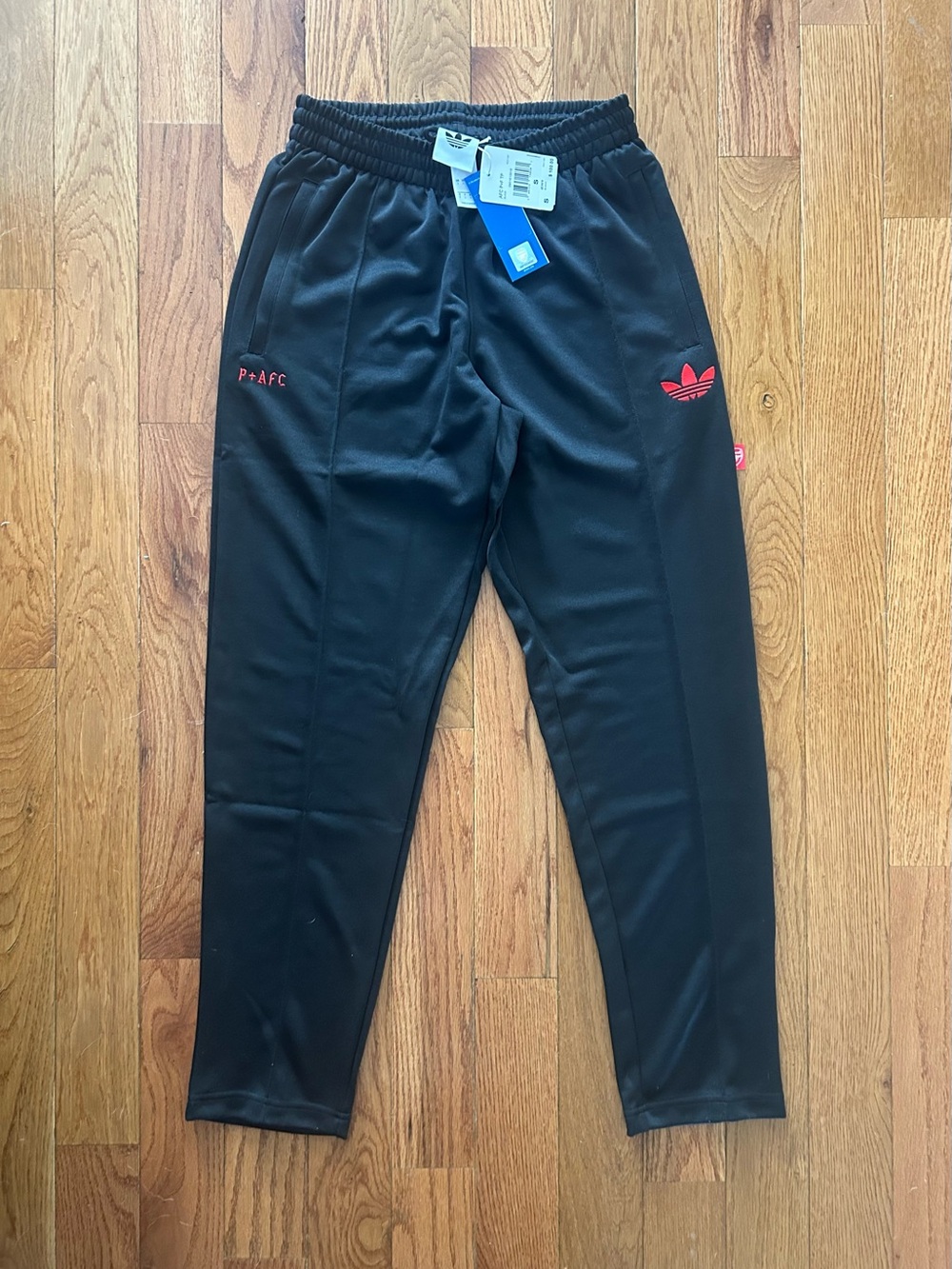 Arsenal FC Places + Faces Adidas Track Pants Size Small NEW